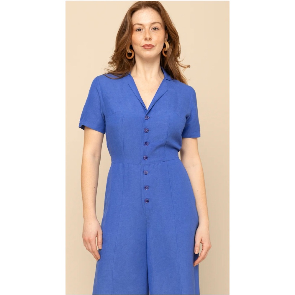 Mixed By Nasrin Linen Jumpsuit